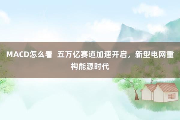 MACD怎么看  五万亿赛道加速开启，新型电网重构能源时代